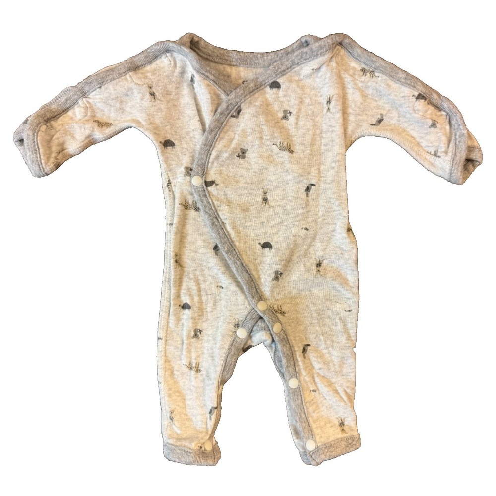 Carters Preemie Collection Baby Boy Snap Hook Loop NICU Outfit Romper Clothes‎